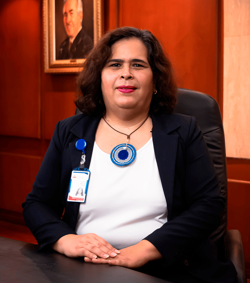 Fotografía de la Dra. María Fossi