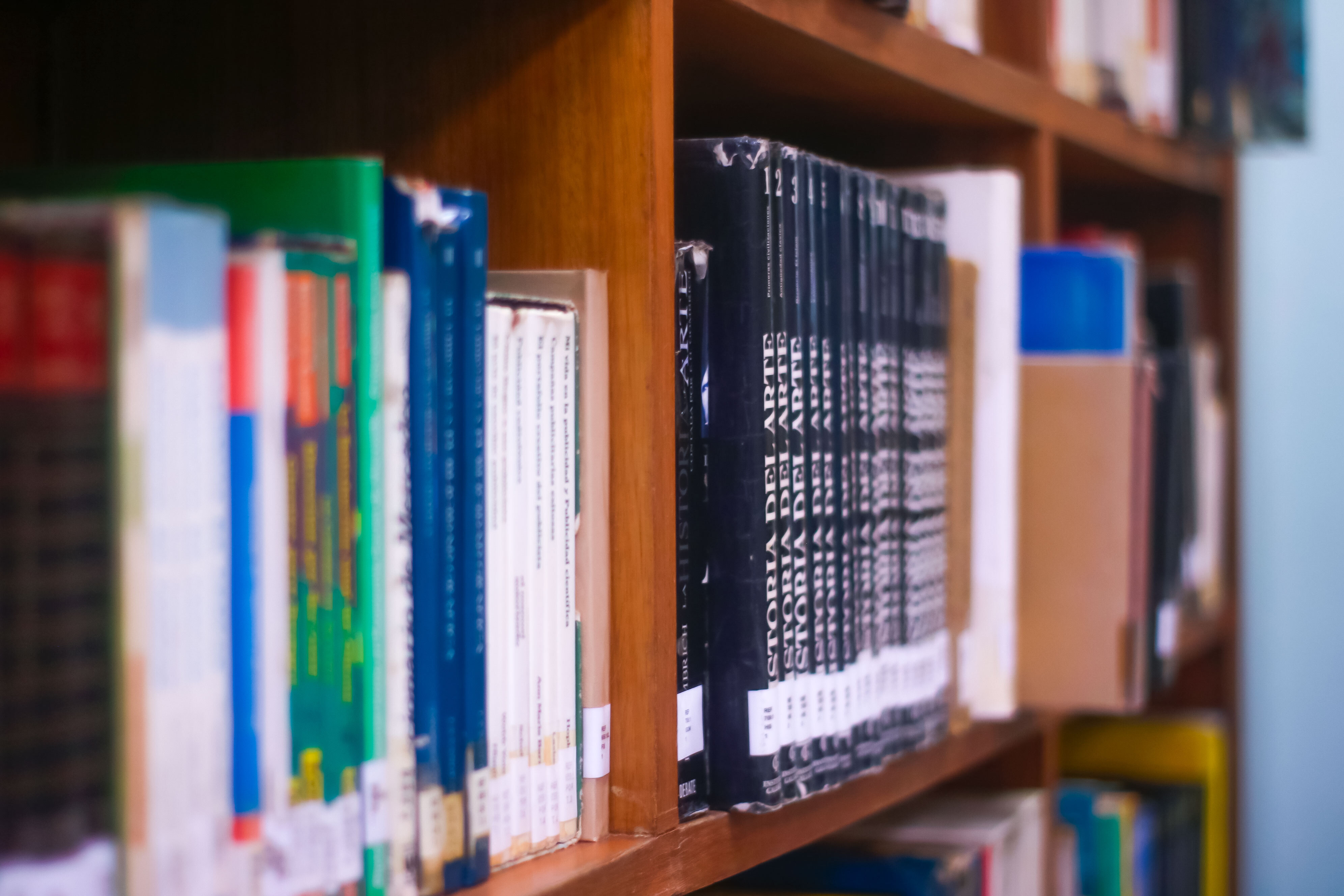Foto de la biblioteca de la Universidad