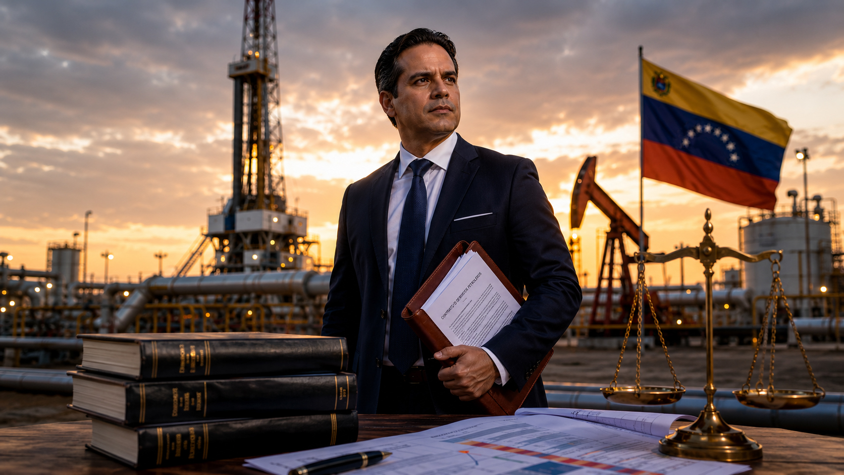 Banner del Diplomado en Règimen Legal de la Gestiòn de los Hidrocarburos en Venezuela